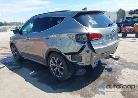 2017 Hyundai Santa Fe Sport 2.0T Ultimate z USA, uszkodzony, nr VIN 5XYZW4LA8HG496933